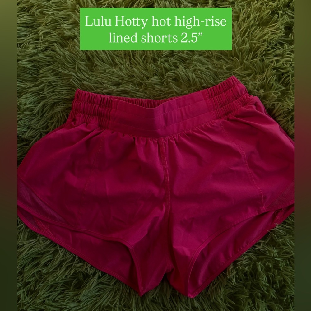 Lululemon Athletica Pink Athletic Shorts